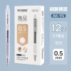 Modern Beauty AK-95 Spring Press Stationery Gel Pen Student Office Supplies Stationery 0.5mm Gel pen Item Picture